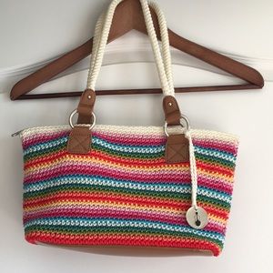 The Sak rainbow purse.